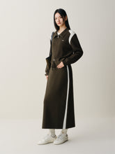 Women's Sporty Contrast Knit Set